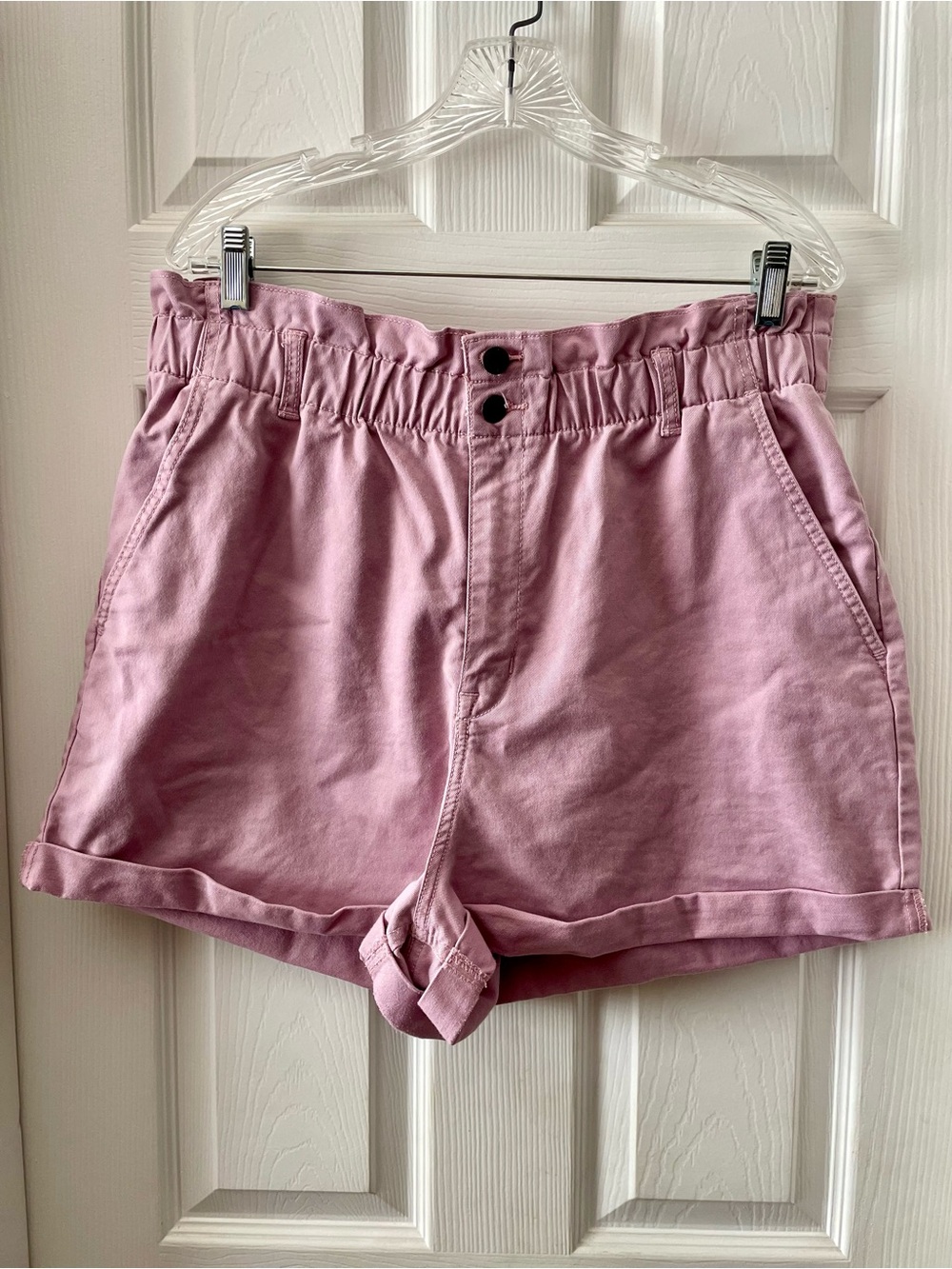 Universal Thread Mauve Paperbag Waist Shorts